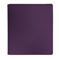 Vivid 12-Pocket Zippered PRO-Binder - Midnight Plum