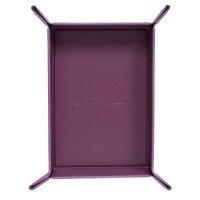 Vivid Magnetic Folding Dice Tray - Midnight Plum