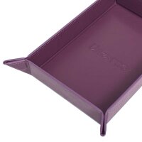 Vivid Magnetic Folding Dice Tray - Midnight Plum