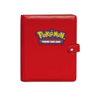 Premium Red Snap Binder for Pokémon