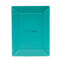 Vivid Magnetic Foldable Dice Tray: Teal