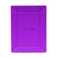 Vivid Magnetic Foldable Dice Tray: Purple