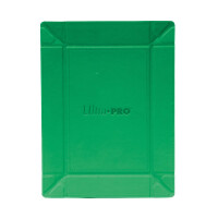 Vivid Magnetic Foldable Dice Tray: Green