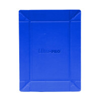 Vivid Magnetic Foldable Dice Tray: Blue