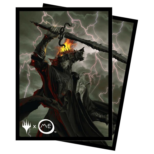 The Lord of the Rings: Tales of Middleearth 100ctck Protector Sleeves D Featuring: Sauron for Magic: The Gathering