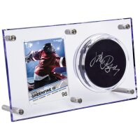 Clear Puck & Card Flip Display 35pt