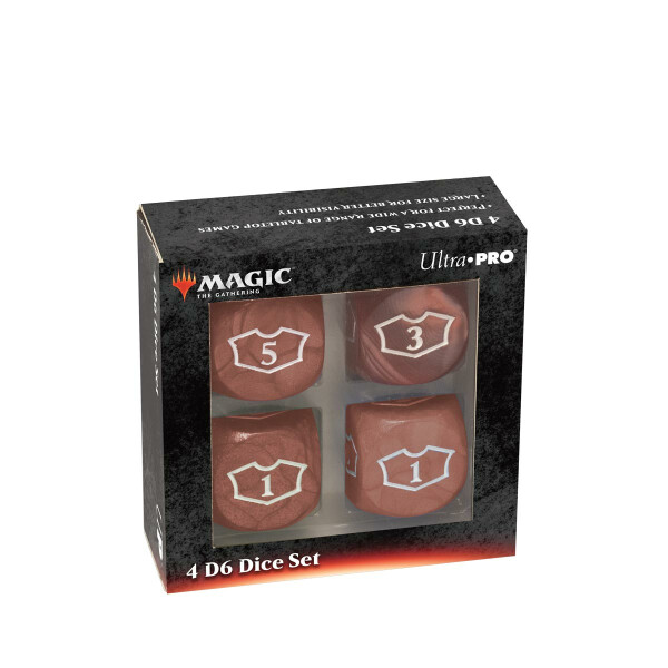 Deluxe 22MM Red Mana Loyalty Dice Set for Magic: The...