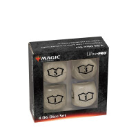 Deluxe 22MM White Mana Loyalty Dice Set for Magic: The...