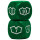 Deluxe 22MM Forest Loyalty Dice Set with 7-12 for Magic: The Gathering