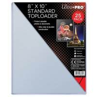 8" x 10" Toploader 25ct