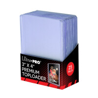 3" X 4" Ultra Clear Premium Toploader 25ct