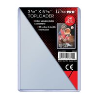 3-1/2" X 5-1/8" Toploader 25ct