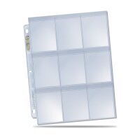 9-Pocket Secure Page for Standard Cards