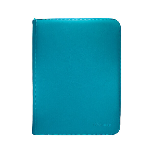 Vivid 9Pocket Zippered PROBinder: Teal