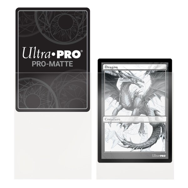 PRO-Matte 100ct Standardck Protector® sleeves: Clear