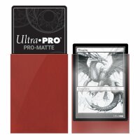 PRO-Matte 100ct Standardck Protector&reg; sleeves: Red