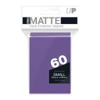 PRO-Matte 60ct Smallck Protector® sleeves: Purple