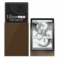 PROMatte 50ct Standardck Protector&reg; sleeves: Brown