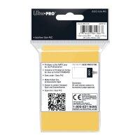 PRO-Matte 50ct Standardck Protector&reg; sleeves: Yellow