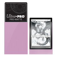 PRO-Matte 50ct Standardck Protector® sleeves: Pink