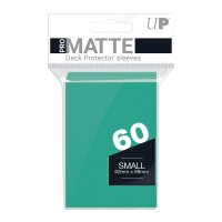 PROMatte 60ct Smallck Protector® sleeves: Aqua