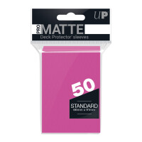 PROMatte 50ct Standardck Protector&reg; sleeves: Bright Pink