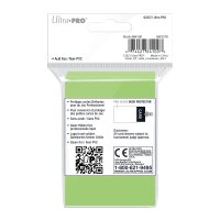 PROGloss 60ct Smallck Protector® sleeves: Lime Green