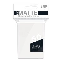 PRO-Matte 60ct Smallck Protector® sleeves: White