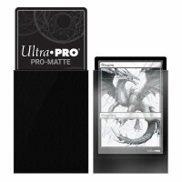 PRO-Matte 50ct Standardck Protector® sleeves: Black