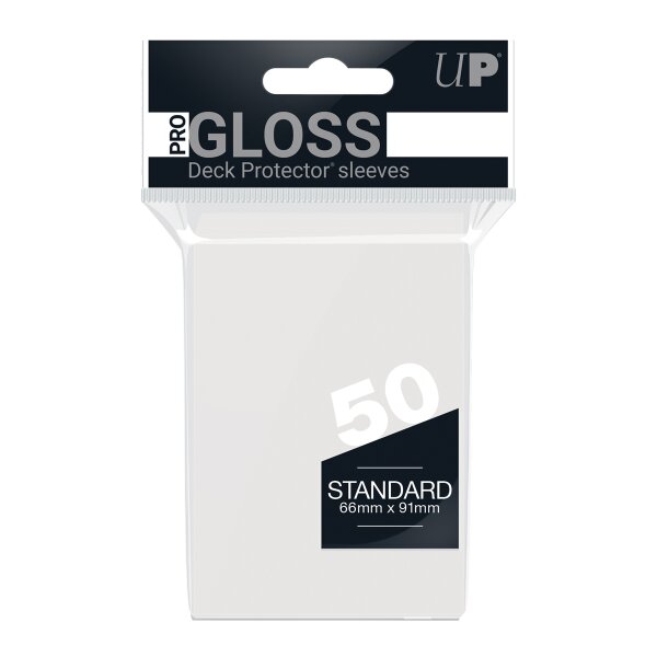 PRO-Gloss 50ct Standardck Protector® sleeves: Clear