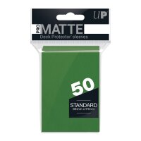 PRO-Matte 50ct Standardck Protector&reg; sleeves: Green