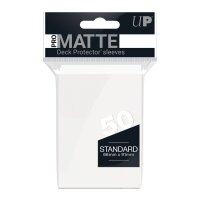 PRO-Matte 50ct Standardck Protector&reg; sleeves: White