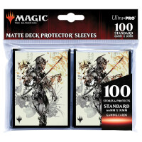 Kamigawa Neon Dynasty 100ct Sleeves V5 featuring Satoru...