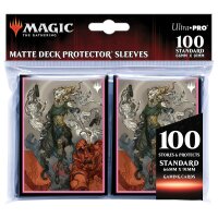 Kamigawa Neon Dynasty 100ct Sleeves V4 featuring Tamiyo,...