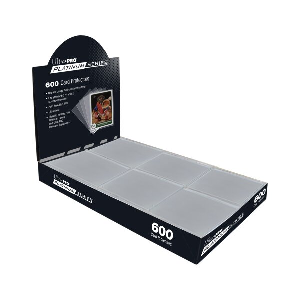 2-1/2" X 3-1/2" Platinum Series Card Protectors - 600ct