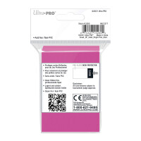 PROGloss 60ct Smallck Protector® sleeves: Bright Pink