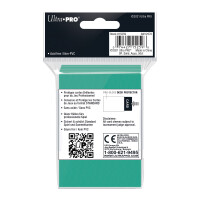 PRO-Gloss 50ct Standardck Protector® sleeves: Aqua