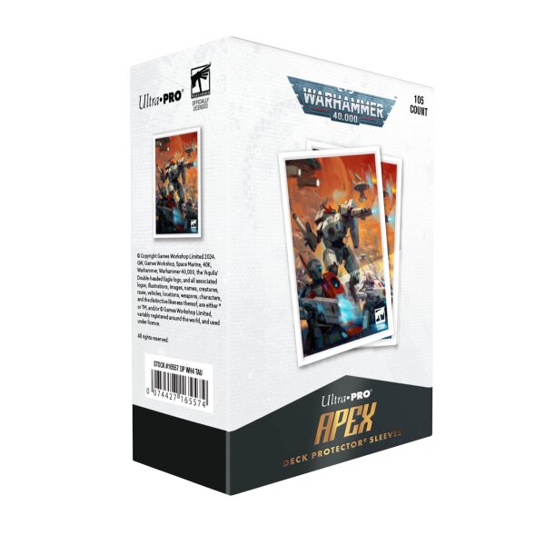 Tau Empire Codex Aligned 105ct Apex Deck Protector...