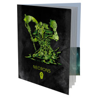 Necron Codex Aligned Datasheet &amp; Index Card Folio f&uuml;r Warhammer 40,000