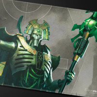 Necron Codex Aligned Spielmatte - Stitched f&uuml;r Warhammer 40,000