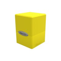 Satin Cube - Lemon Yellow