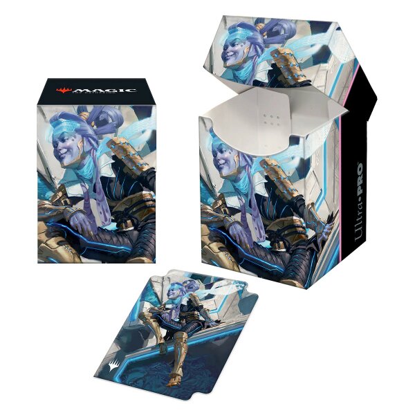 Kamigawa Neon Dynasty 100+ck Box A featuring Kotori, Pilot Prodigy for Magic: The Gathering