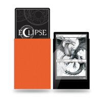 Eclipse Gloss Standard Sleeves: Pumpkin Orange