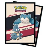 Snorlax & Munchlax 65ctck Protectors for Pokémon