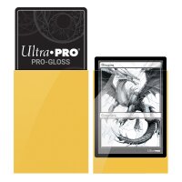 PRO-Gloss 50ct Standardck Protector&reg; sleeves: Yellow