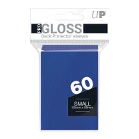 PRO-Gloss 60ct Smallck Protector® sleeves: Blue