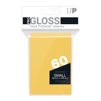 PRO-Gloss 60ct Smallck Protector® sleeves: Yellow