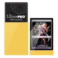 PRO-Gloss 60ct Smallck Protector&reg; sleeves: Yellow