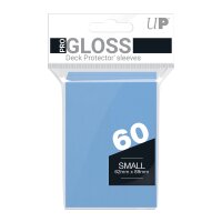 PRO-Gloss 60ct Smallck Protector&reg; sleeves: Light Blue