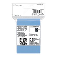 PRO-Gloss 60ct Smallck Protector&reg; sleeves: Light Blue